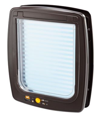 Ferplast - Chatière Swing T15 en Plastique - Marron