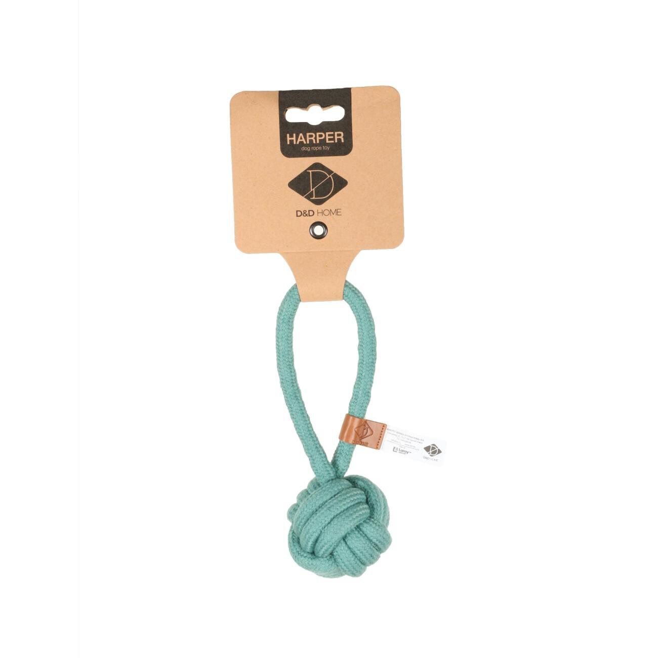 D&D - Balle Avec Boucle Harper XS - 18,5cmx10mm Bleu Image num&eacute;ro 1