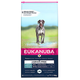 Eukanuba - Croquettes Chien Adulte Sans Céréales Grandes Races Riche en Poissons