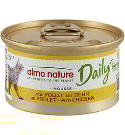 Almo Nature - Boîte Daily Menu en Mousse au Poulet pour Chat - 85g