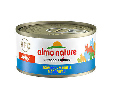 Almo Nature - Pâtée en Boîte HFC Jelly Maquereau pour Chat - 70g