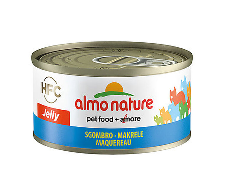 Almo Nature - Pâtée en Boîte HFC Jelly Maquereau pour Chat - 70g image number null
