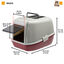 Ferplast - Maison de Toilettes Magix pour Chats - Bordeaux Indicateur image numéro 4