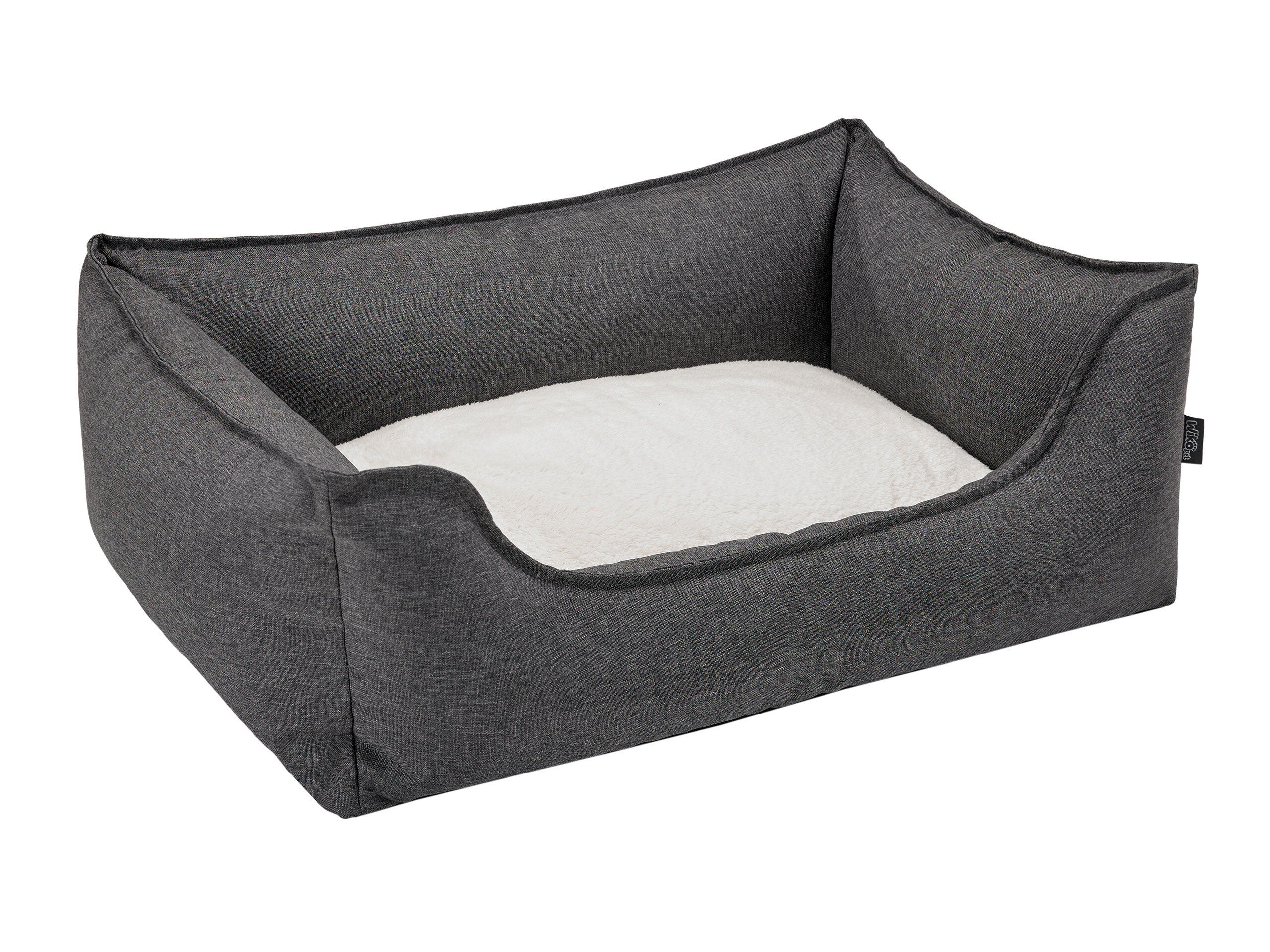 Wikopet - Sofa Sawana Gris S pour Chiens - 60x44cm Image num&eacute;ro 1
