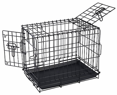 Mon Ami Luki - Cage de Transport Métal pour Chiens