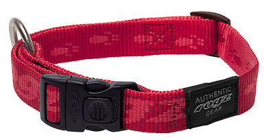 Rogz - Collier en Nylon Rouge pour Chiens
