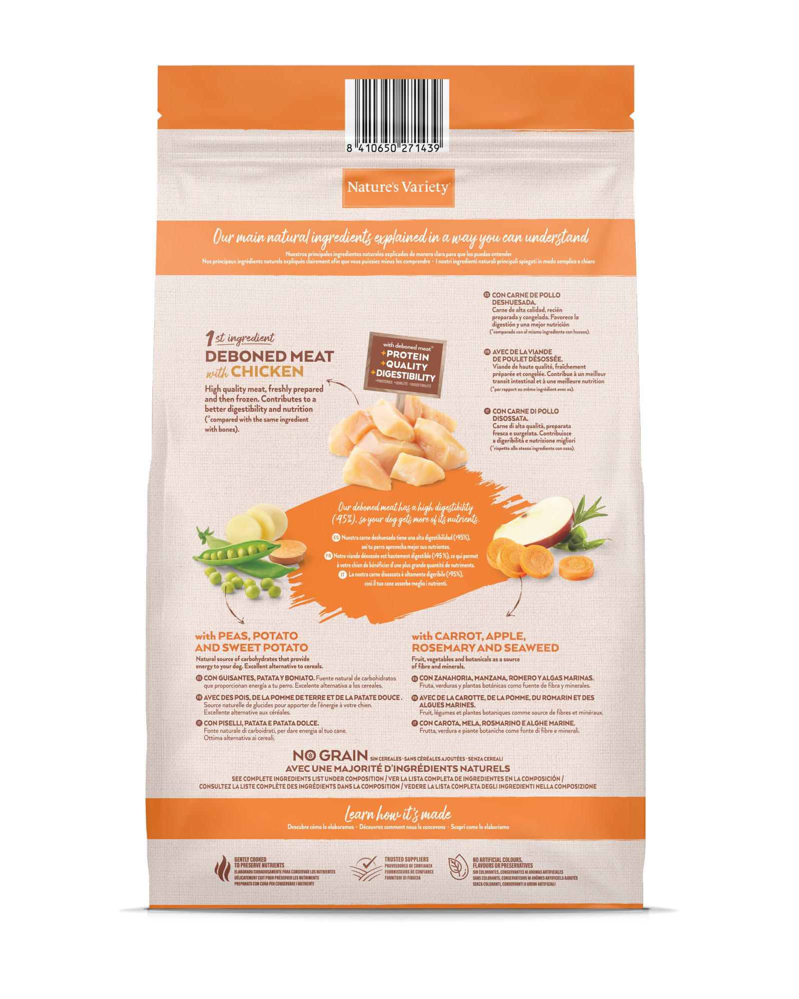 Nature's Variety - Croquettes Selected Adulte au Poulet pour Chien - 10Kg Image num&eacute;ro 7