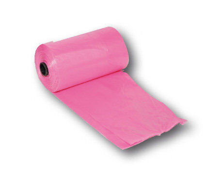 Croci - Lot de 3 Rouleaux Sac &agrave; Dejection Rose pour Chiens - 3x23 Image num&eacute;ro 1