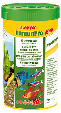 Sera - Aliments Spécial Élevage ImmunPro Mini pour Poissons - 250ml