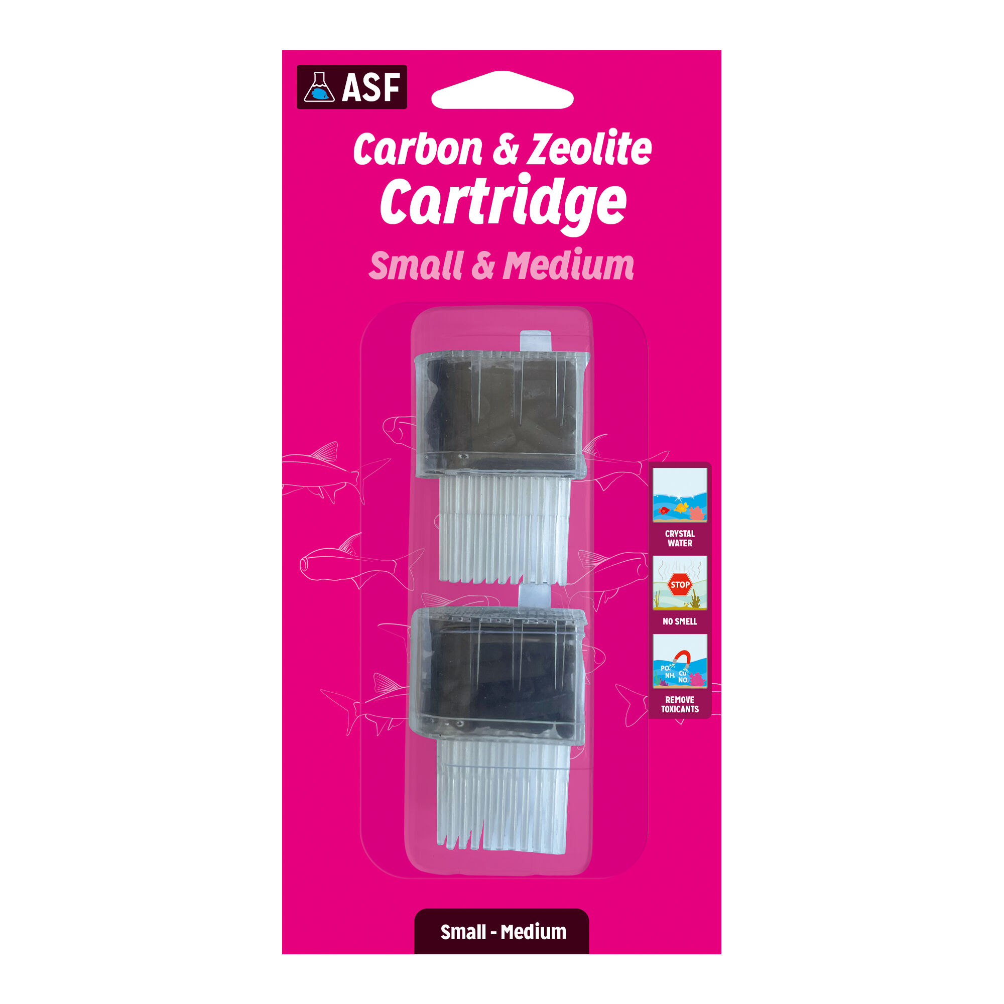 Aquarium Systems - Cartouche Zeolithe Cartridge NEWJET Small & Medium - x2 Image num&eacute;ro 1
