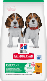 Hill's Science Plan - Puppy Croquettes Pour Chiot Au Poulet  -  2,5kg