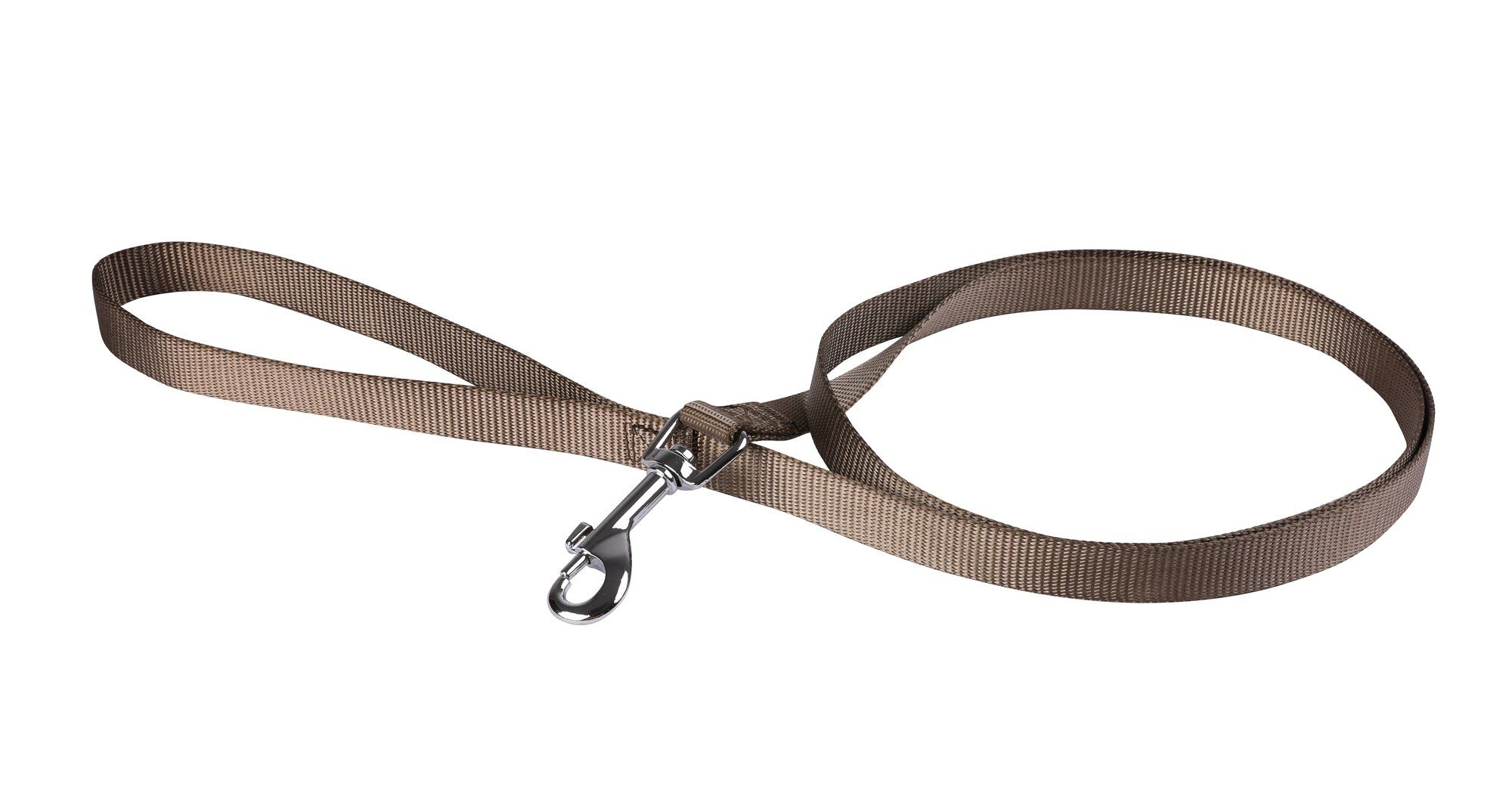 Animalis - Laisse Basic Taupe pour Chien - 25mm et 100cm Image num&eacute;ro 1