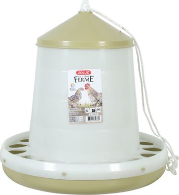 Zolux - Mangeoire Silo Lichen pour Basse Cour - 8Kg