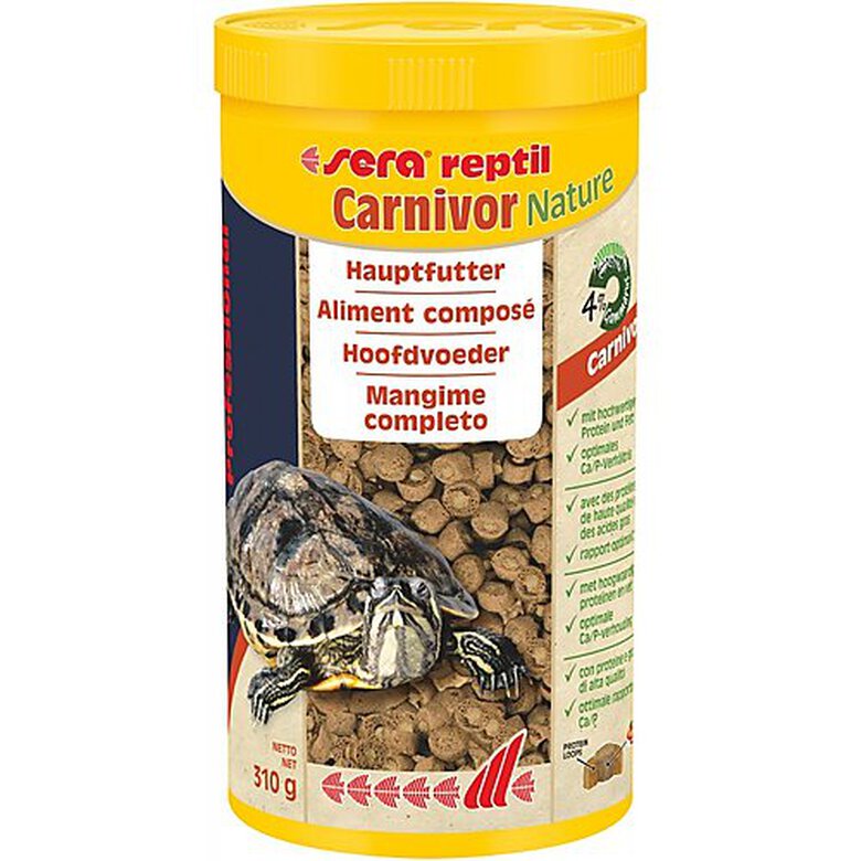 Sera - Aliments Professional Carnivor Nature pour Reptiles Carnivores - 310g image number null