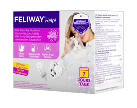 Feliway Help - Diffuseur + 1 Cartouche pour le Stress du Chat