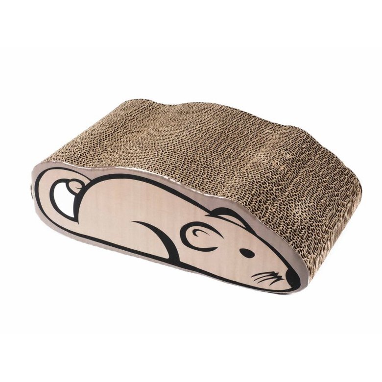 Anka - Griffoir Carton Mouse Pour Chats - 35cm Image numéro 1 Anka - Griffoir Carton Mouse Pour Chats - 35cm Image numéro 1