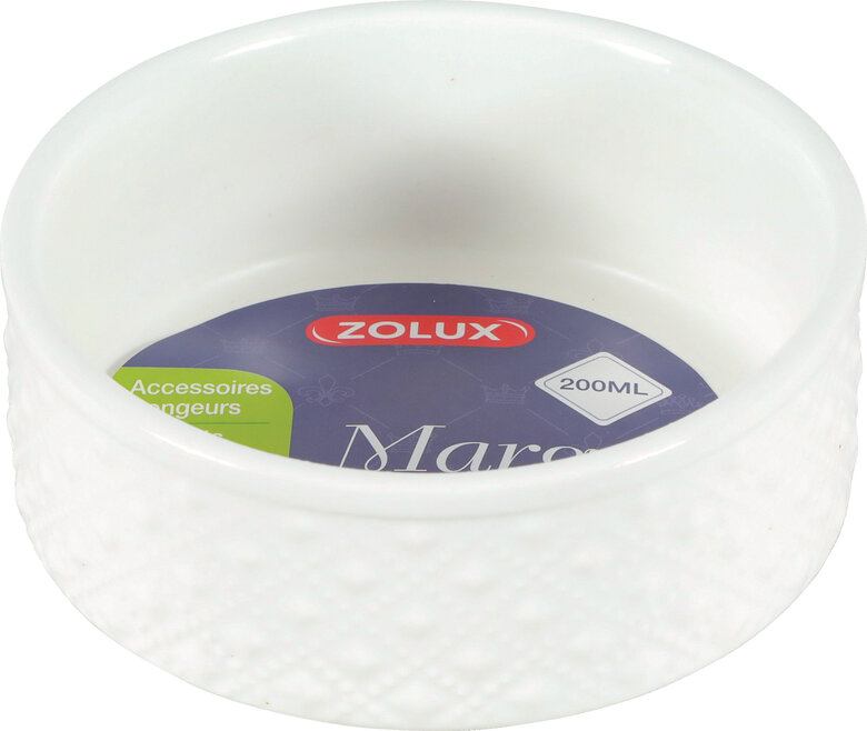 Zolux - Ecuelle Margot En Grès pour Rongeurs -200ml Image numéro 1 Zolux - Ecuelle Margot En Grès pour Rongeurs -200ml Image numéro 1