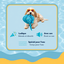 Summer Vibes - Peluche Raie Manta Flottante et Sonore pour Chiens - 36cm Indicateur image num&eacute;ro 8