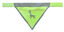 Alcott - Bandana Réfléchissant Visibility Dog Jaune pour Chien - S Indicateur image numéro 1