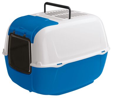 Ferplast - Maison de Toilettes Prima Cabrio - Bleu