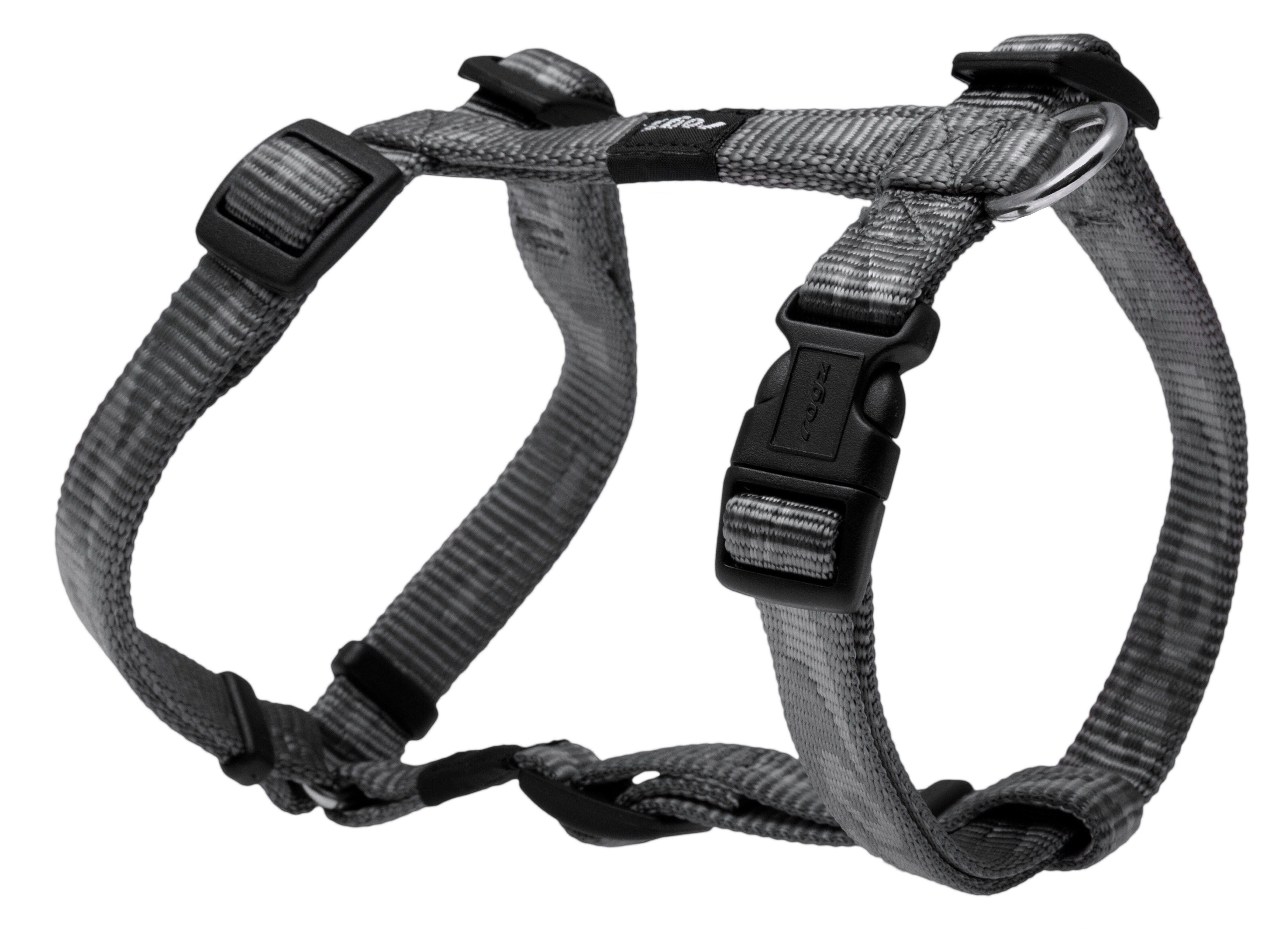 Rogz - Harnais En Nylon Gris pour Chiens - M Image num&eacute;ro 1