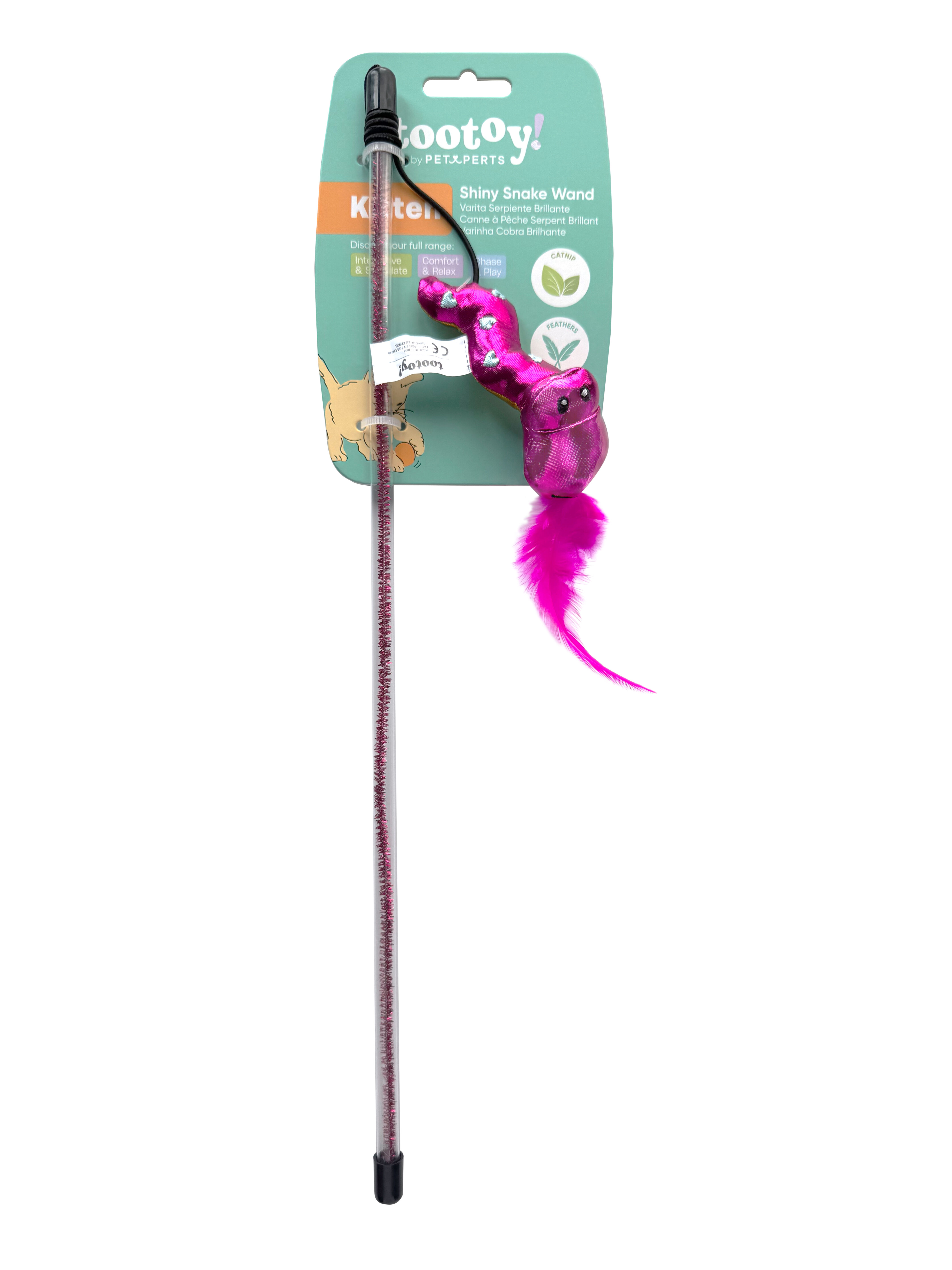 Tootoy! - Jouet Canne &agrave; P&ecirc;che Serpent Brillant - 40cm Image num&eacute;ro 1