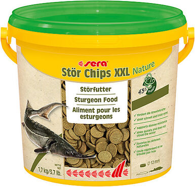 Sera - Stör Chips Nature  3.800 ml - XXL 17 kg