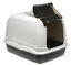 Ferplast - Maison de Toilettes Maxi Bella Cabrio pour Chats - Noir Indicateur image numéro 2