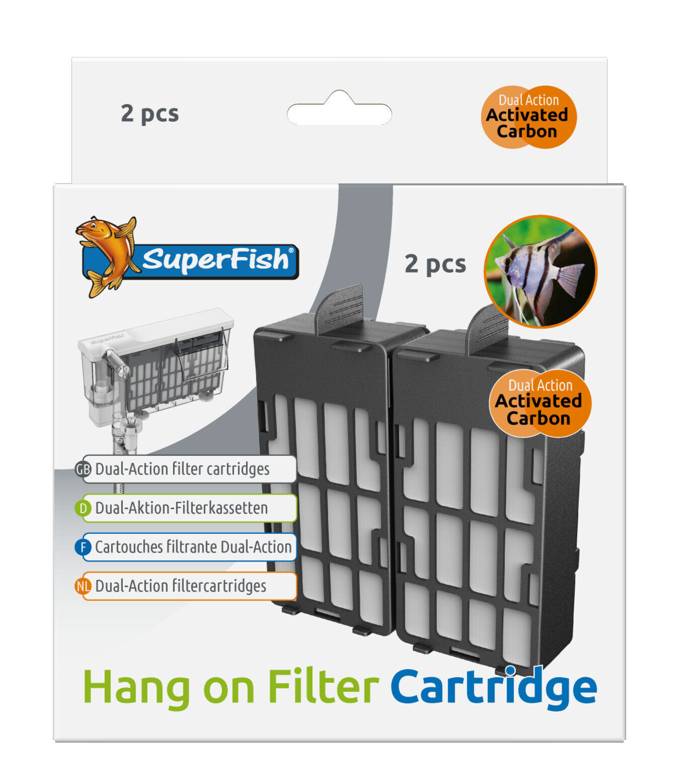 Superfish - Cartouche Filtration Hang on Cardridge - x2 Image num&eacute;ro 3
