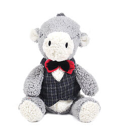 Animalis - Jouet Ane Calin Laine Recyclée pour Chiens - 28cm