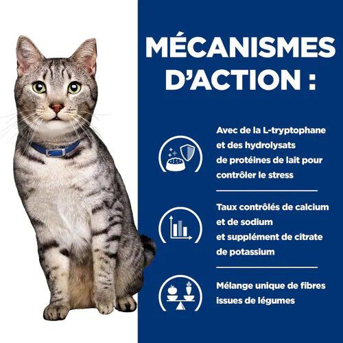 Hill's - Croquettes Prescription Diet C/D Urinary Stress Metabolic pour Chats - 8Kg Image num&eacute;ro 4