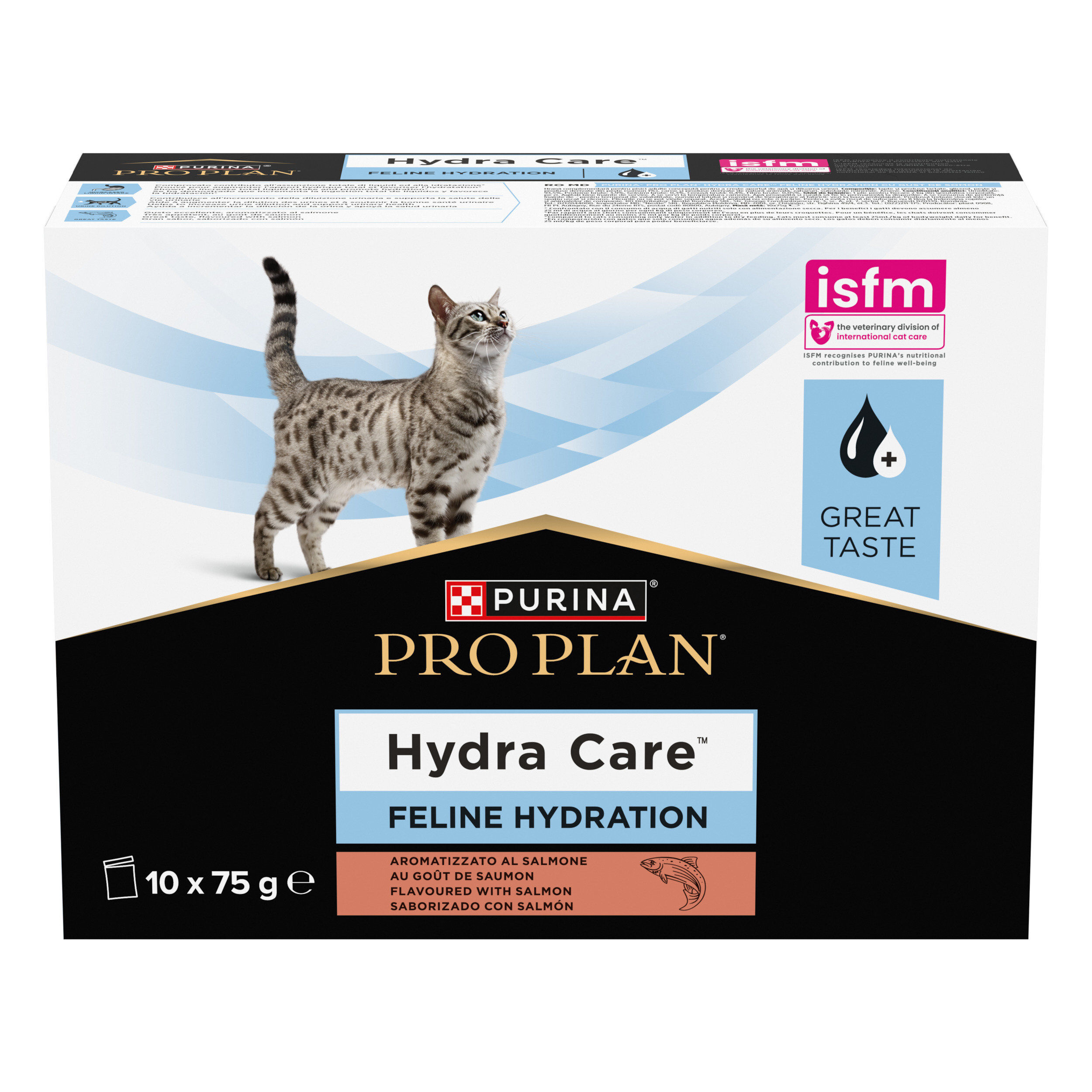 Pro Plan - P&acirc;t&eacute;e Hydra Care Hydration au Saumon pour Chats - 10x75g Image num&eacute;ro 1