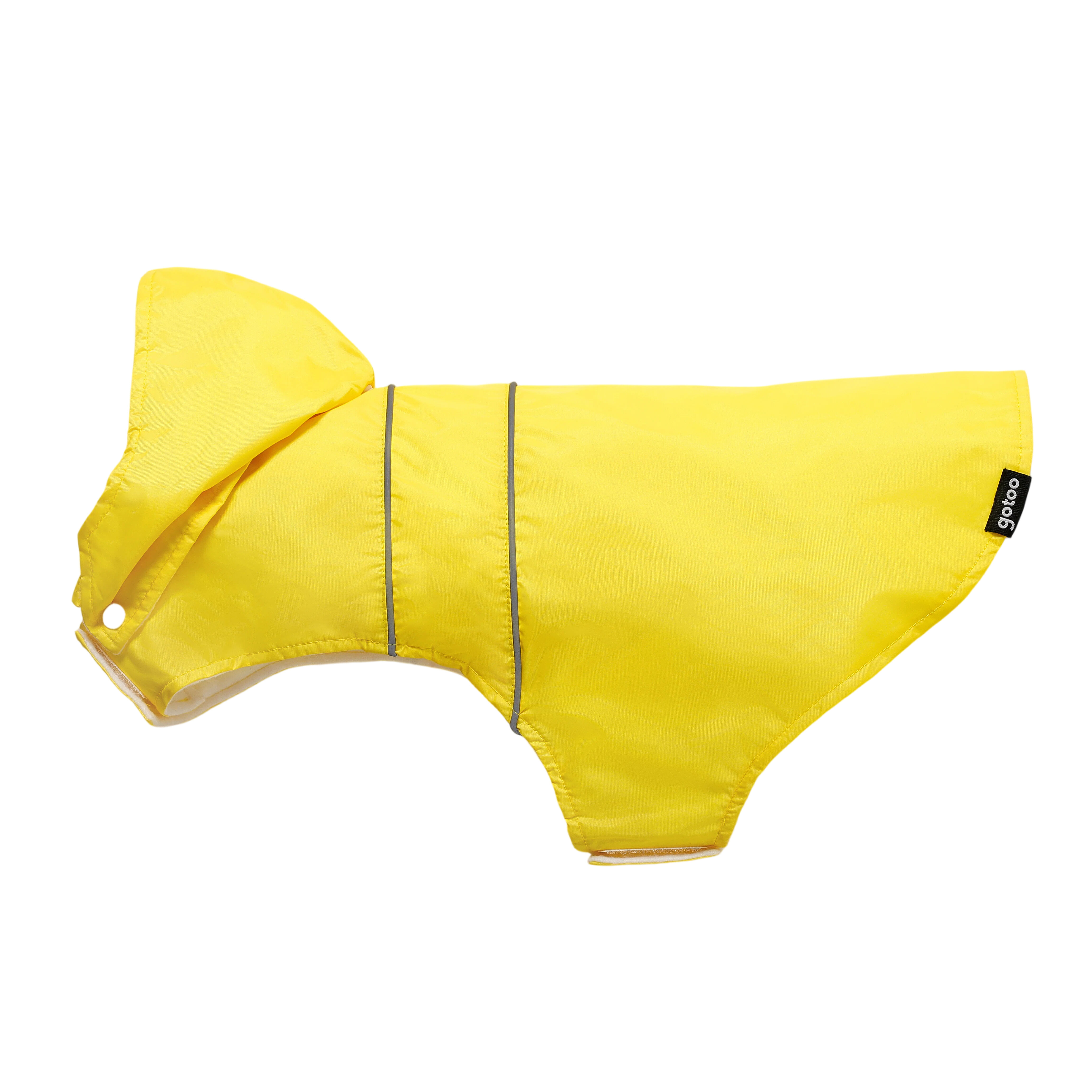 Gotoo - Imperm&eacute;able Jaune R&eacute;fl&eacute;chissant pour Chiens - 40cm Image num&eacute;ro 7
