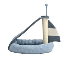 Leeby - Griffoir Kitten Bateau pour Chats - 46x57cm