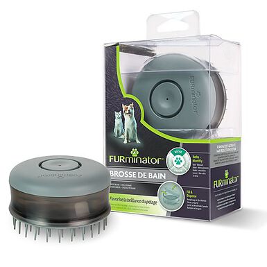 Furminator - Brosse de Bain DeShedding de toilettage pour Chien et Chat