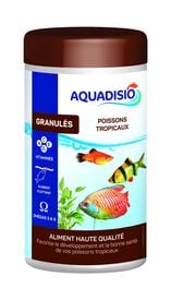 Aquadisio - Aliments Granulés pour Poissons Tropicaux - 250ml