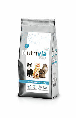 Nutrivia Vet - Croquettes Hypoallergenic pour Chats - 1,5Kg