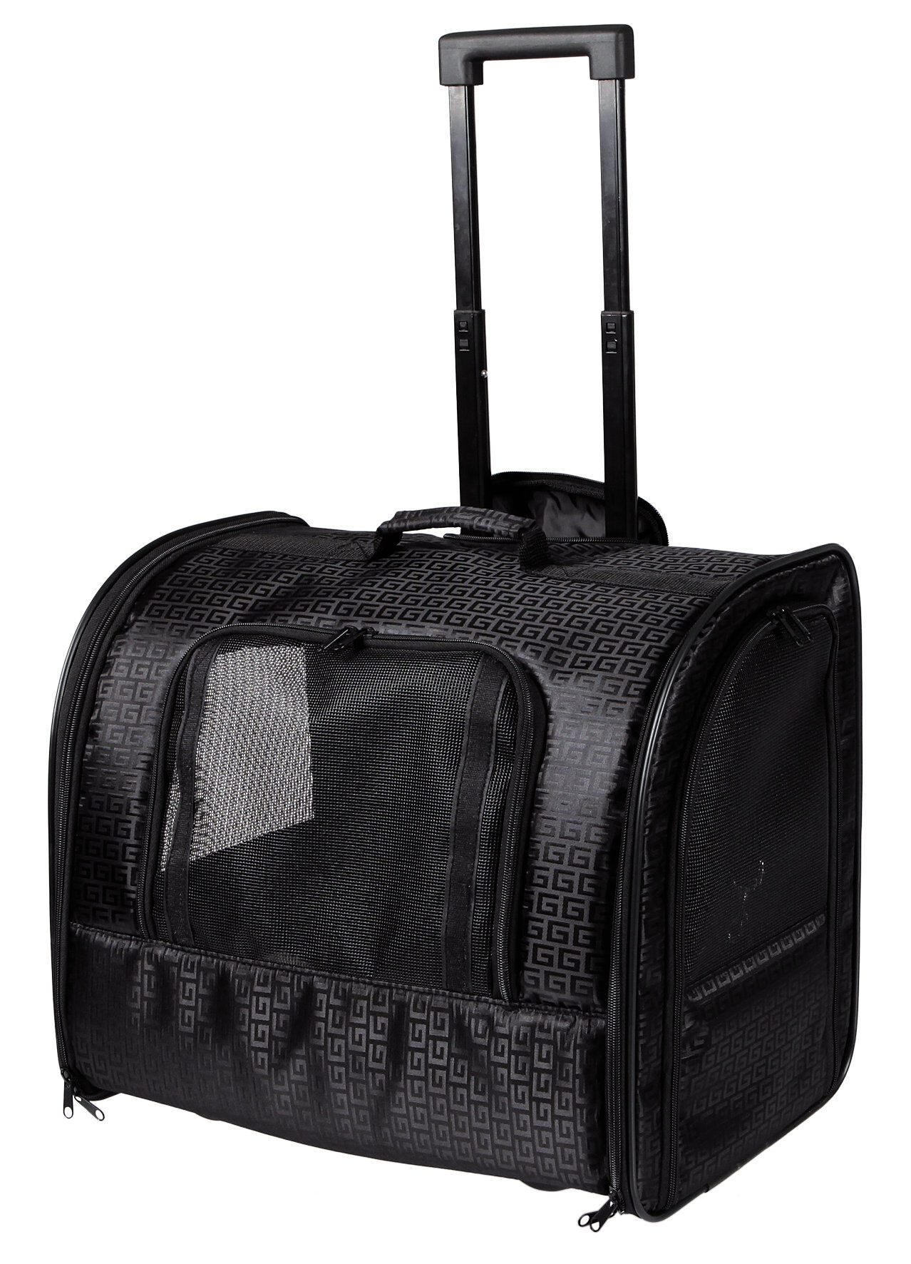 Trixie - Sac &agrave; Roulettes Elegance pour Chien - Noir Image num&eacute;ro 1