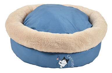 Bobby - Corbeille Tea Party Bleu pour Chats - 45cm