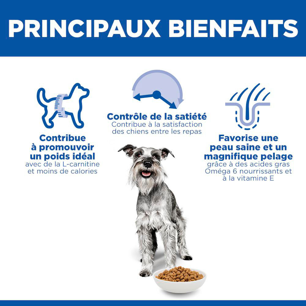 Hill's Science Plan - Mature Adult Light Small & Mini Croquettes Pour Petit Chien Ag&eacute; Poulet - 2,5kg Image num&eacute;ro 7