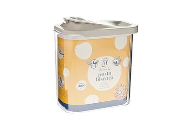 Ferribiella - Boîte Biscuits Gris pour Chiens -15,8X9,8X18,5cm