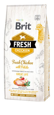 Brit - Croquettes Adult Poulet et Pomme de Terre pour Chien