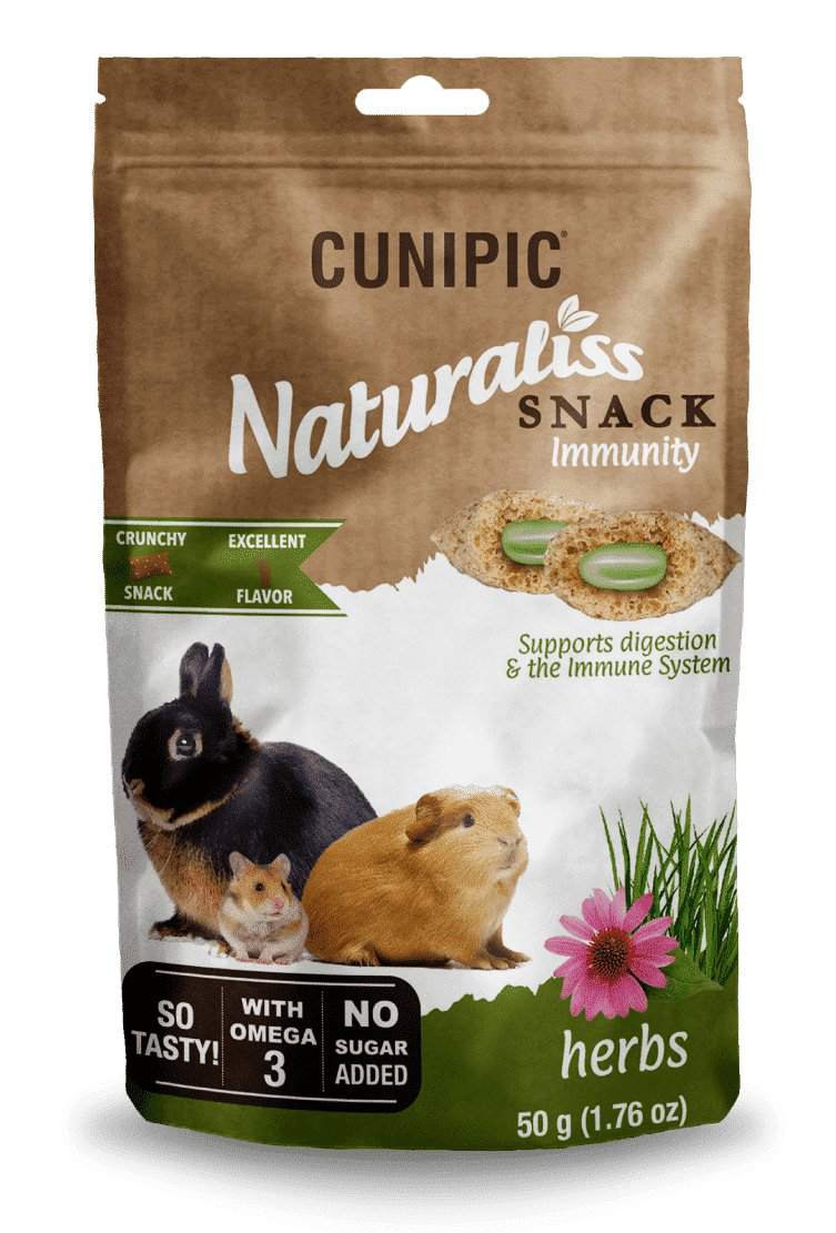 Cunipic - Friandises Naturaliss Herbal Snack Immunity pour Rongeurs - 50g Image num&eacute;ro 1