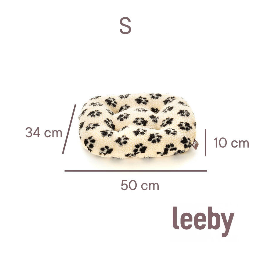 Leeby - Coussin Imprim&eacute; Pattes pour Chiens - S Image num&eacute;ro 3