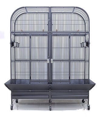 United Bird - Cage /Volière Palatino pour Perroquets - 164,5x84,5x182,5cm