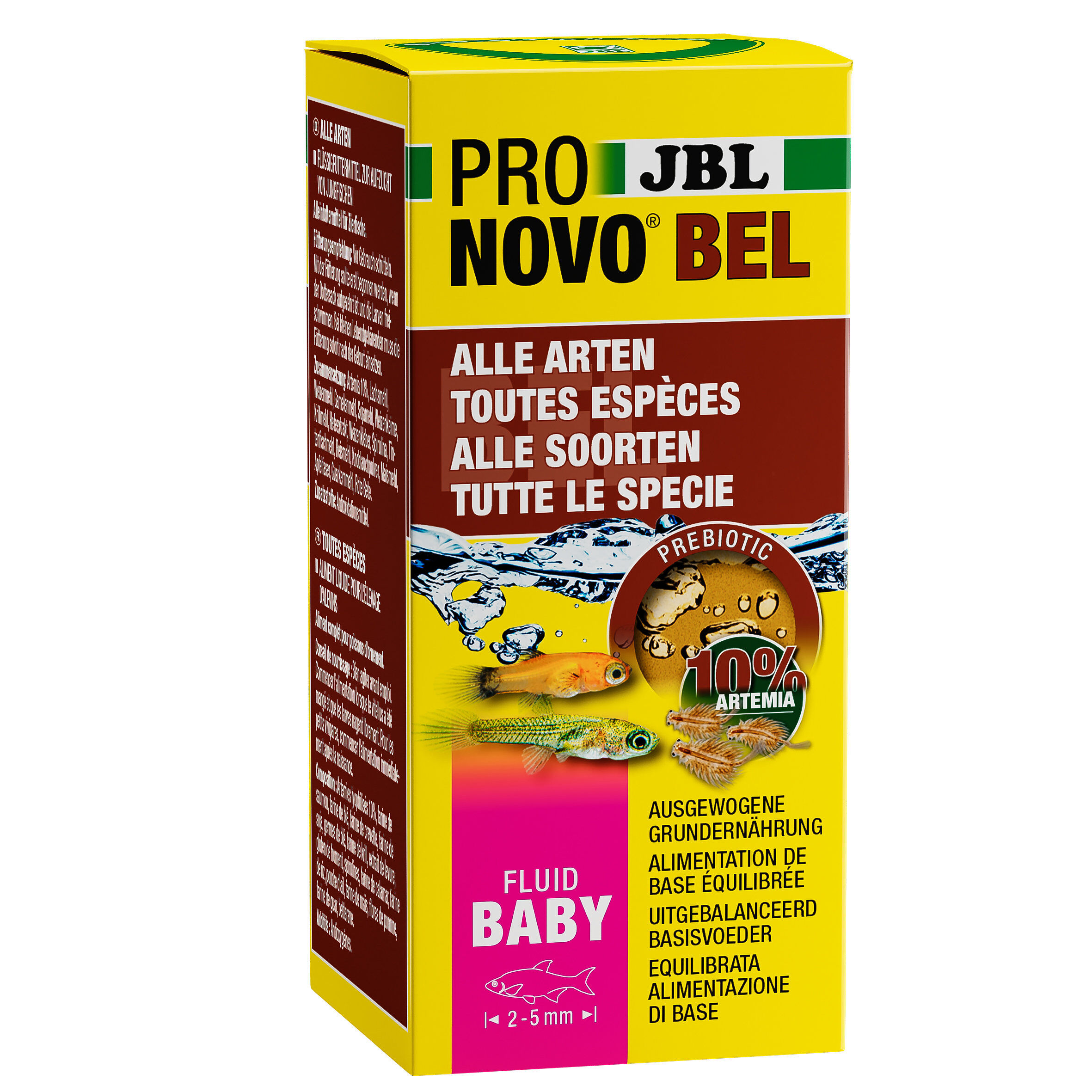JBL - Nourriture d'Elevage Pronovo BEL FLUID BABY pour Alevins - 50ml Image num&eacute;ro 1