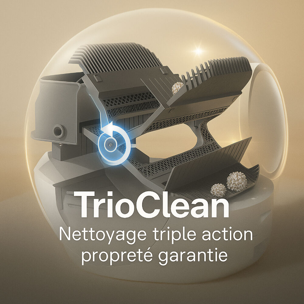 EZIclean - Liti&egrave;re Robot Autonettoyante CATBOT K10i pour Chats - x1 Image num&eacute;ro 3