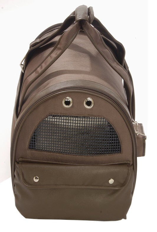 Bobby - Sac de Transport DEVIL pour Chien et Chat - Marron Image num&eacute;ro 3