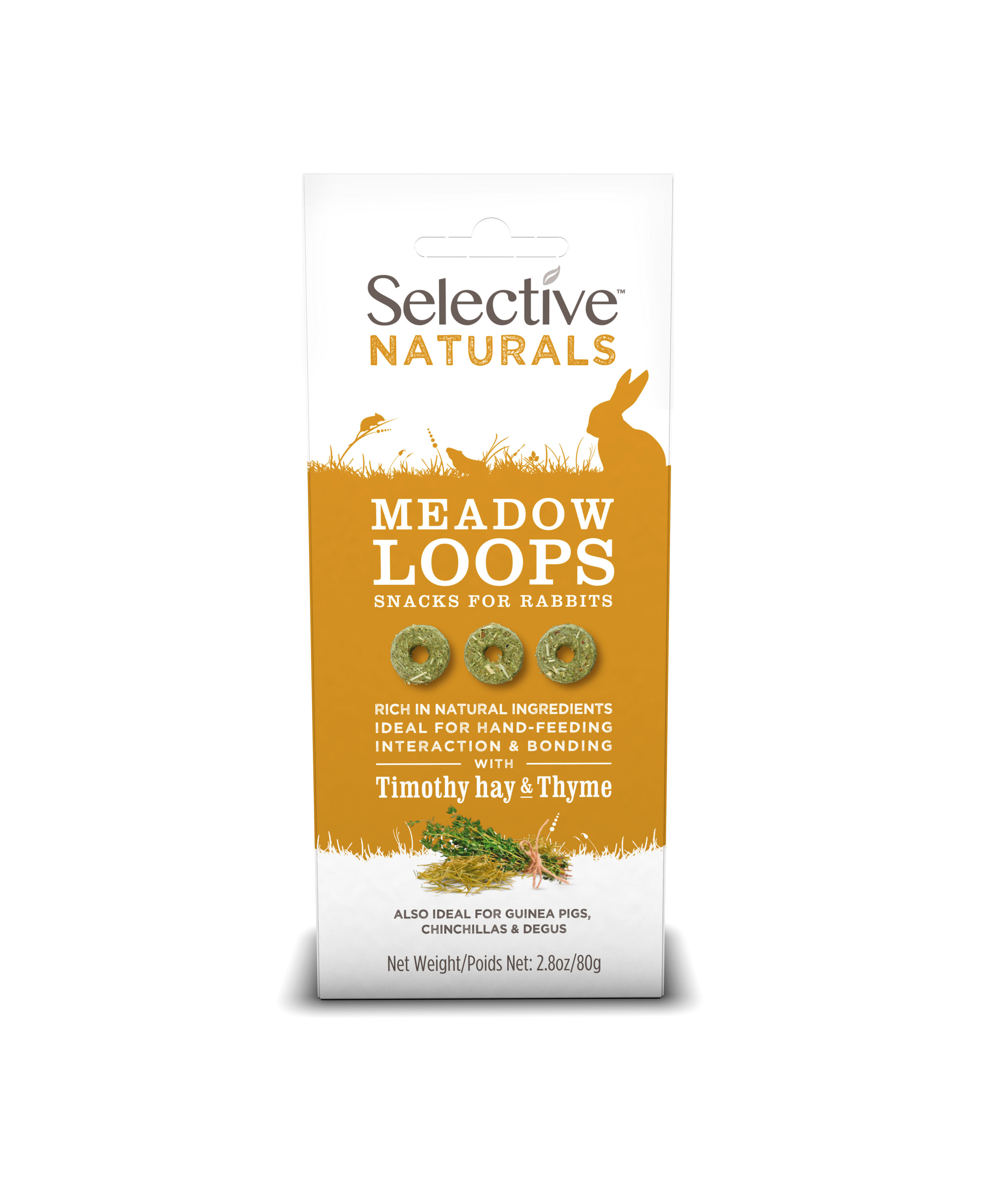 Supreme Science - Selective Naturals Meadow Loops pour Rongeurs - 80g Image num&eacute;ro 1