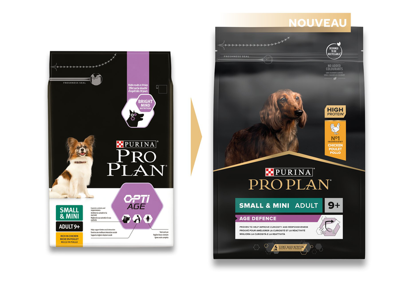 Pro Plan - Croquettes OPTIAGE Small & Mini Adult 9+ Poulet pour Chien Senior - 3Kg Image numéro 3 Pro Plan - Croquettes OPTIAGE Small & Mini Adult 9+ Poulet pour Chien Senior - 3Kg Image numéro 3